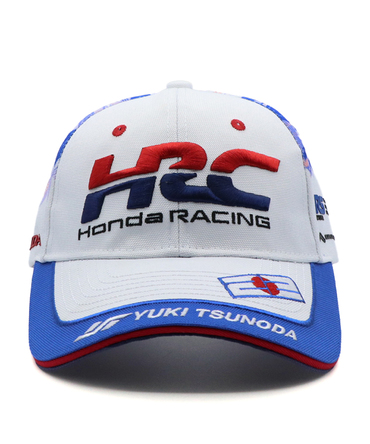 角田裕毅 x HRC Honda RACING コラボ キャップ ホワイト 2025