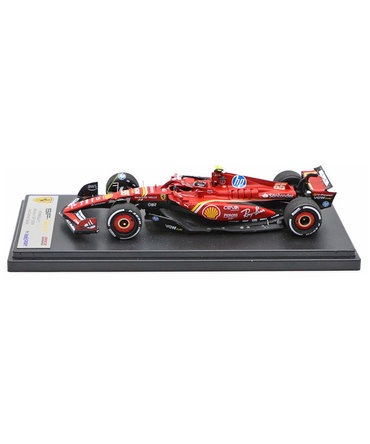 ルックスマート 1/43スケール フェラーリ SF24 カルロス・サインツ 2024年 モナコGP 3位入賞/24f1m