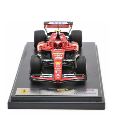 ルックスマート 1/43スケール フェラーリ SF24 カルロス・サインツ 2024年 モナコGP 3位入賞/24f1m