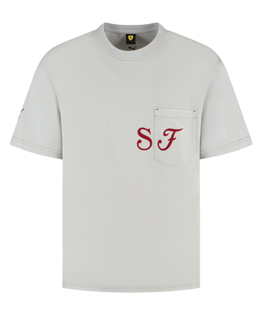 PUMA フェラーリ グラフィック Tシャツ 2025 グレー /FN-W