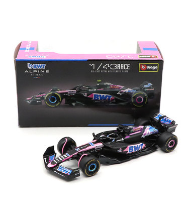 ブラゴ 1/43スケール BWT アルピーヌ F1 チーム  A524 エステバン・オコン 2024年 /24f1m
