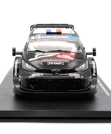 TGR別注 1/18スケール トヨタ GR ヤリス ラリー1 ハイブリッド TOYOTA GAZOO Racing WRT 17号車 セバスチャン・オジエ / ヴァンサン・ロンデ 2024年 WRC モンテカルロ ラリー  /TGR_WRC