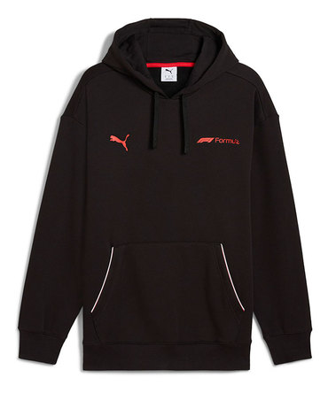 PUMA FORMULA1 エッセンシャル グラフィック フーディー ブラック 2025