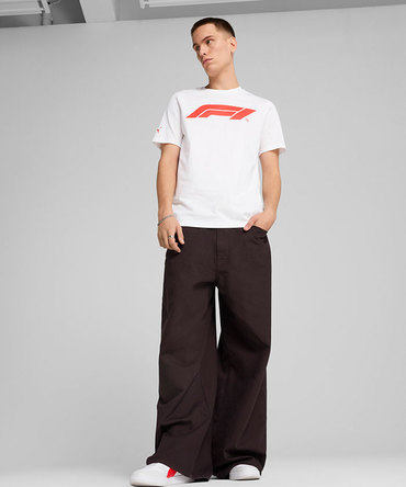 PUMA FORMULA 1 ロゴ Tシャツ ホワイト 2025