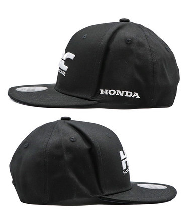HRC Honda RACING フラットキャップ ブラック 2025
