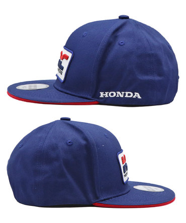 HRC Honda RACING フラットキャップ トリコロール 2025