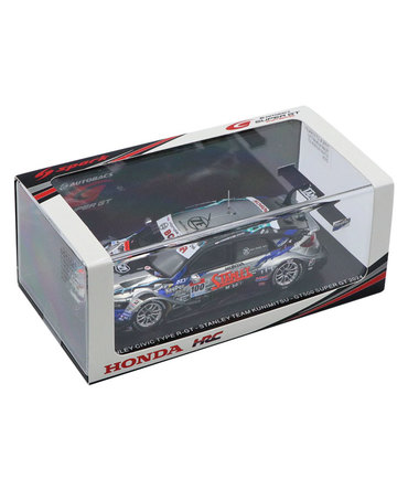 スパーク 1/43スケール スタンレー シビック TYPE R-GT No.100 TEAM KUNIMITSU GT500 スーパーGT 2024年 山本尚貴 / 牧野任祐