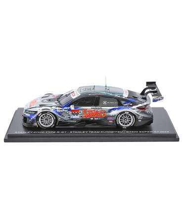 スパーク 1/43スケール スタンレー シビック TYPE R-GT No.100 TEAM KUNIMITSU GT500 スーパーGT 2024年 山本尚貴 / 牧野任祐