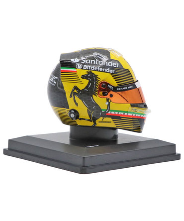ルックスマート 1/5スケール カルロス・サインツ フェラーリ 2024年 イタリアGP ヘルメット