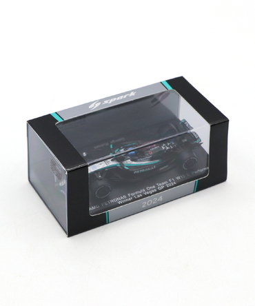 スパーク 1/64スケール メルセデス AMG ペトロナス F1 W15 E パフォーマンス ジョージ・ラッセル 2024年 ラスベガスGP 優勝 /spk
