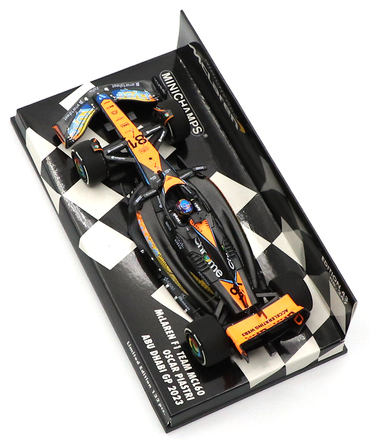 ミニチャンプス 1/43スケール マクラーレン F1 チーム MCL60 オスカー・ピアストリ 2023年 アブダビGP/23f1m