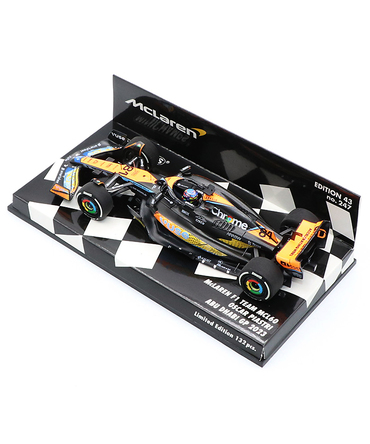 ミニチャンプス 1/43スケール マクラーレン F1 チーム MCL60 オスカー・ピアストリ 2023年 アブダビGP/23f1m