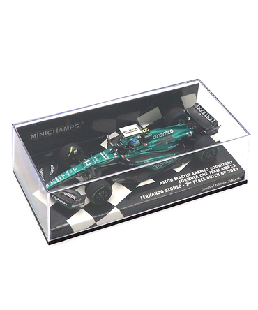 ミニチャンプス 1/43スケール アストンマーチン アラムコ F1 チーム AMR23 フェルナンド・アロンソ 2023年 オランダGP 2位入賞/23f1m