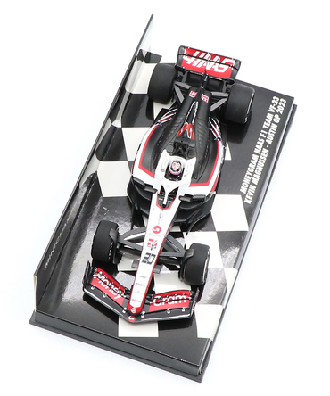 ミニチャンプス 1/43スケール マネーグラム ハース F1チーム VF-23  ケビン・マグヌッセン 2023年 オースティンGP/23f1m