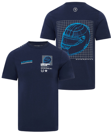ウィリアムズ レーシング チーム HISTORY MADE Tシャツ ネイビー