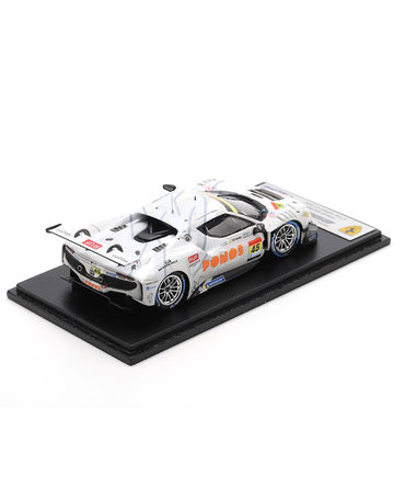 ルックスマート 1/43スケール PONOS FERRARI 296  No.45 PONOS RACING  GT300 スーパーGT 2024年 ケイ・コッツォリーノ / リル・ワドゥー