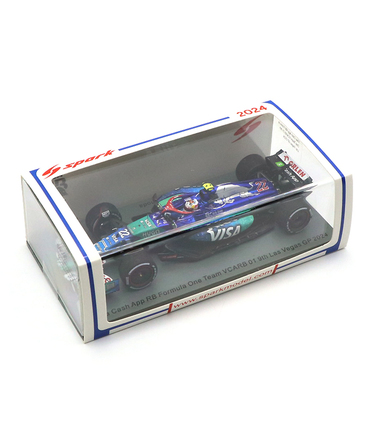 スパーク 1/43スケール VISA CASH APP RB F1 ホンダ VCARB 01 角田裕毅 2024年 ラスベガスGP 9位 /24f1m