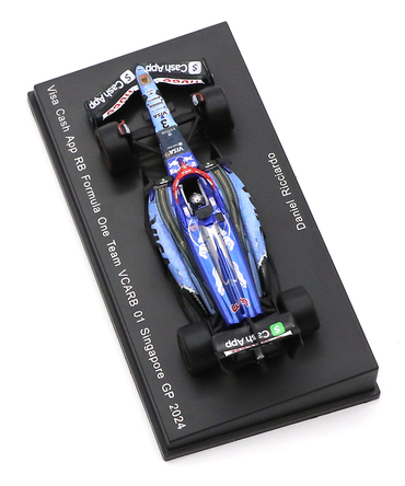 スパーク 1/64スケール VISA CASH APP RB F1チーム VCARB01 ダニエル・リカルド 2024年 シンガポールGP /spk