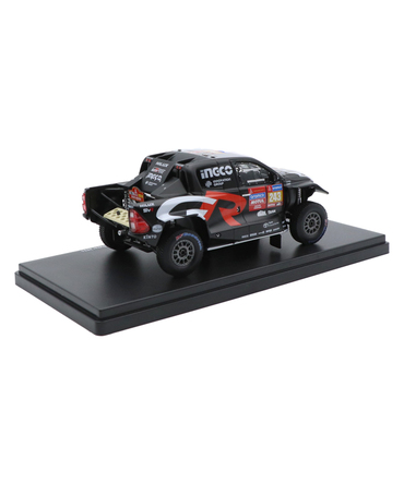 TOYOTA GAZOO Racing 別注 1/43スケール トヨタ GR DKR ハイラックス EVO T1U 243号車 2024年 ダカールラリー/TGR_WRC/msl