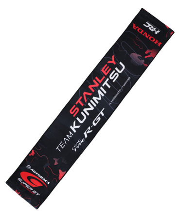 HRC Honda RACING x スーパーGT コラボ マフラータオル STANLEY TEAM KUNIMITSU #100