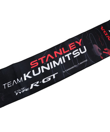 HRC Honda RACING x スーパーGT コラボ マフラータオル STANLEY TEAM KUNIMITSU #100
