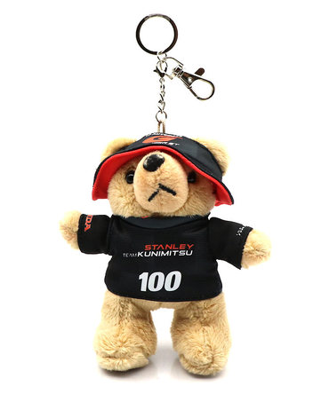 HRC Honda RACING x スーパーGT コラボ ベアーキーリング STANLEY TEAM KUNIMITSU #100