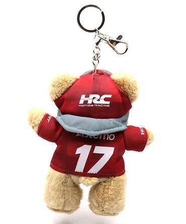 HRC Honda RACING x スーパーGT コラボ ベアーキーリング Astemo REAL RACING #17