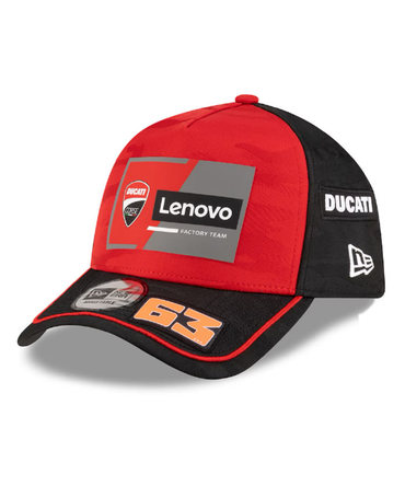 ドゥカティ レノボ チーム NEWERA  フランチェスコ・バニャイア キャップ 2025