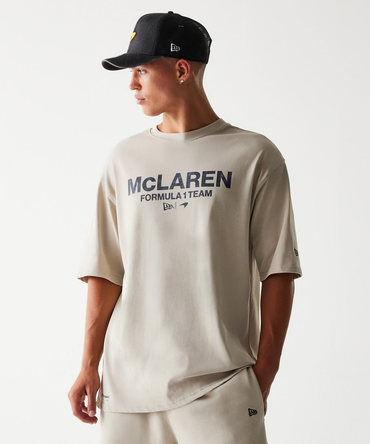 マクラーレン F1 チーム NewEra WRDMARK OS Tシャツ ベージュ