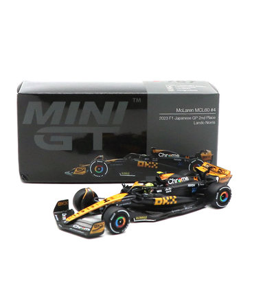 MINIGT 1/64スケール マクラーレン F1 チーム MCL60 ランド・ノリス 2023年 日本GP 2位入賞  /spk