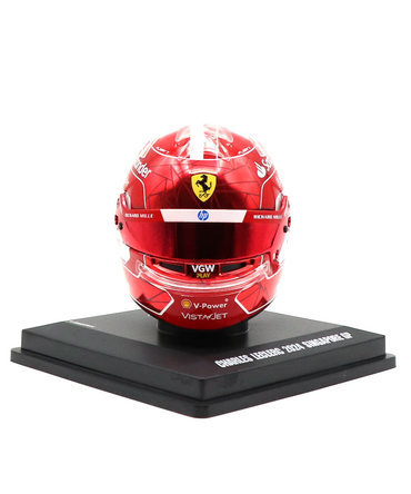 ルックスマート 1/5スケール シャルル・ルクレール フェラーリ 2024年 シンガポールGP ヘルメット