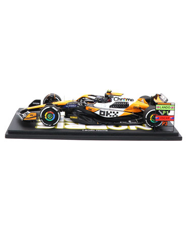 スパーク 1/43スケール マクラーレン F1 チーム MCL38 ランド・ノリス 2024年 シンガポールGP 優勝 /24f1m
