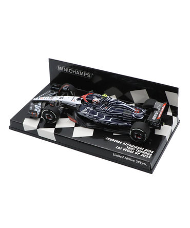 ミニチャンプス 1/43スケール スクーデリア アルファタウリ AT04 角田裕毅 2023年 ラスベガスGP