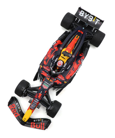 ミニチャンプス 1/18スケール オラクル レッドブルレーシング マックス・フェルスタッペン 2024年 イギリスGP 2位入賞