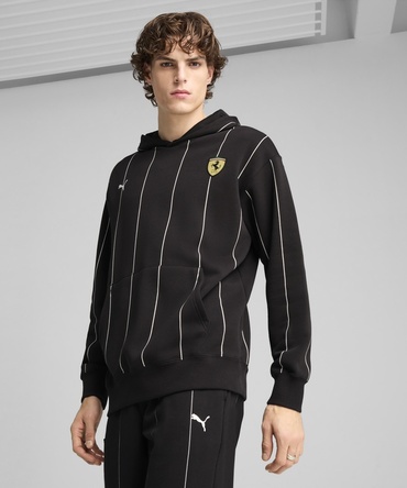 PUMA フェラーリ レース プレミアム フーディー ブラック