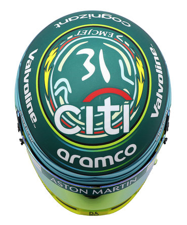 BELL 1/2スケール フェルナンド・アロンソ 2025年 サウジアラビアGP アストンマーチン ヘルメット
