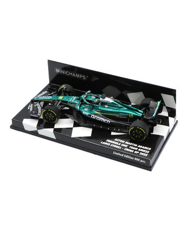 ミニチャンプス 1/43スケール アストンマーチン アラムコ F1 チーム AMR25 ランス・ストロール 2025年 中国GP /25f1m