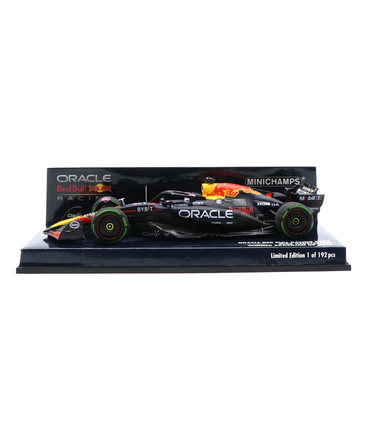 ミニチャンプス 1/43スケール オラクル レッドブルレーシング ホンダ RB20 マックス・フェルスタッペン 2024年 ブラジルGP 優勝