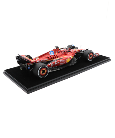 ルックスマート 1/18スケール フェラーリ SF-24 シャルル・ルクレール 2024年 モナコGP 優勝 /24f1m
