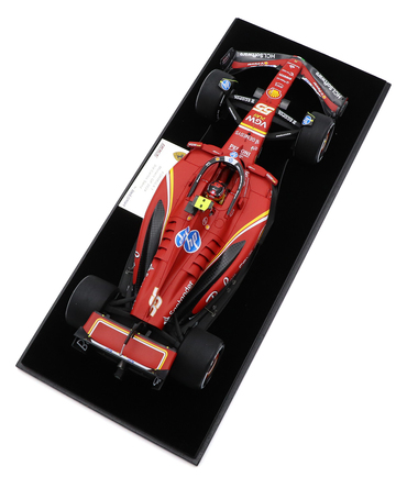 ルックスマート 1/18スケール フェラーリ SF-24 カルロス・サインツ 2024年 モナコGP 3位入賞 /24f1m