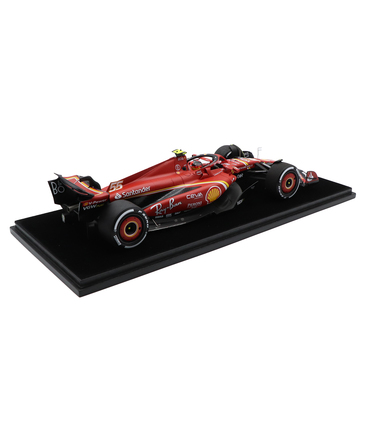 ルックスマート 1/18スケール フェラーリ SF-24 カルロス・サインツ 2024年 オーストラリアGP 優勝 /24f1m