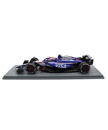 スパーク 1/18スケール VISA CASH APP RB F1 ホンダ VCARB 01 角田裕毅 2024年 サウジアラビアGP /24f1m