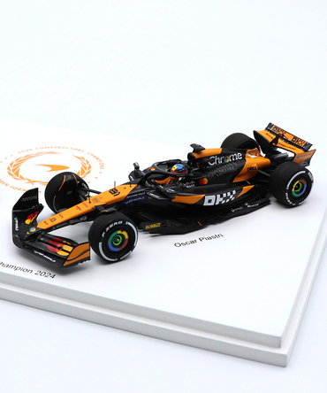 スパーク 1/43スケール マクラーレン F1 チーム MCL38 ノリス＆ピアストリ 2024年 コンストラクターチャンピオン セット /24f1m