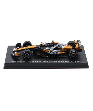 スパーク 1/64スケール マクラーレン F1チーム MCL38 ランド・ノリス 2024年 シンガポールGP /spk