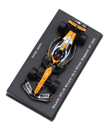 スパーク 1/64スケール マクラーレン F1チーム MCL38 ランド・ノリス 2024年 シンガポールGP /spk