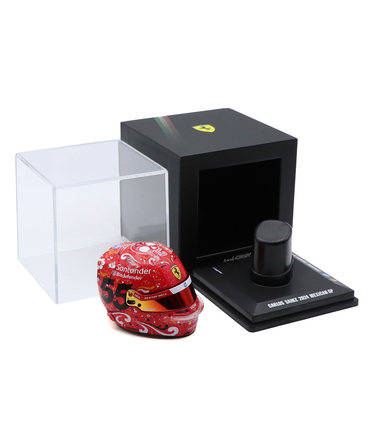 ルックスマート 1/5スケール カルロス・サインツ フェラーリ 2024年 メキシコGP ヘルメット 優勝