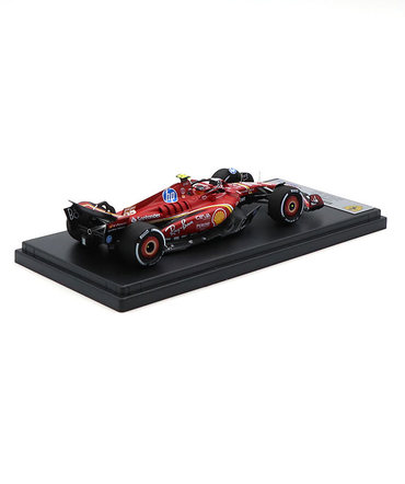 ルックスマート 1/43スケール フェラーリ SF24 カルロス・サインツ 2024年 オースティンGP 2位入賞 /24f1m