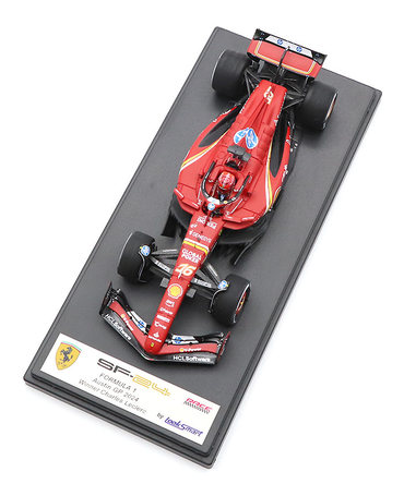 ルックスマート 1/43スケール フェラーリ SF24 シャルル・ルクレール 2024年 オースティンGP 優勝 /24f1m