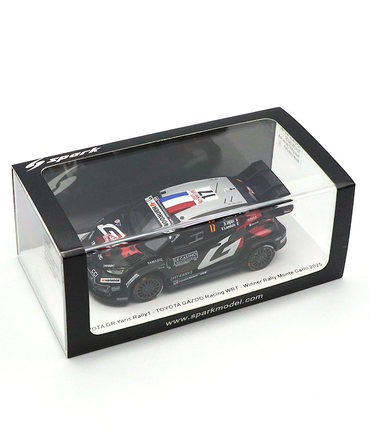 スパーク 1/43スケール トヨタ GR ヤリス ラリー1 ハイブリッド TOYOTA GAZOO Racing WRT 17号車 セバスチャン・オジエ / ヴァンサン・ロンデ 2025年 WRC モンテカルロ ラリー 優勝 /TGR_WRC