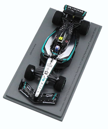 スパーク 1/43スケール メルセデスAMG ペトロナス F1 W16 Eパフォーマンス キミ・アントネッリ 2025年 オーストラリアGP 4位入賞 /25f1m